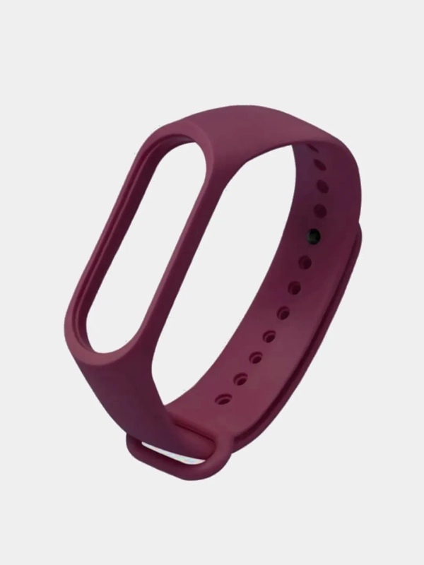 Силиконовый ремешок Xiaomi Mi Band 3, Mi Band 4 (Сяоми Ми Бэнд 3, Ми Бэнд 4)