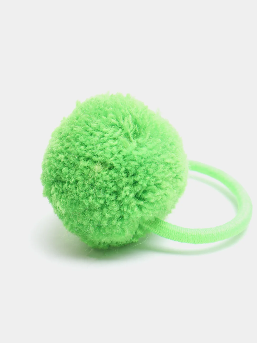 Зеленый детские резинки для волос Balls, с шариками, красивые резинки для девочек, 2 штуки