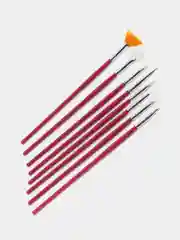 Тёмно-розовый набор кистей 15 шт. для рисования, кисть для  художественной росписи