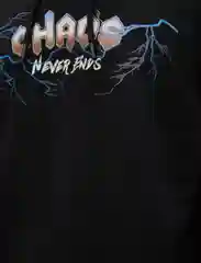 Черный толстовка мужская с капюшоном, худи Koton, черная, принт череп, без карманов
