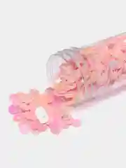 Прозрачный пайетки круглые, матовые и глянцевые, 4 мм