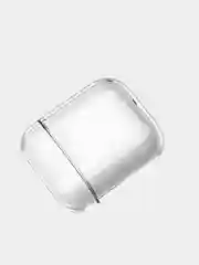 Чехол для Apple Airpods 1/2, прозрачный, силиконовый