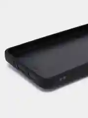 Темно-синий чехол Samsung Galaxy A33, Самсунг Галакси А33, силиконовый, под кожу, с кольцом