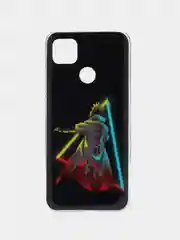 Синий чехол Xiaomi Redmi 10A, Redmi 9C, Сяоми Редми 10А, Редми 9С с рисунком