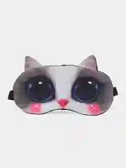 Бежевый маска для сна с охлаждающим гидрогелем " Животные "