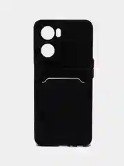 Черный чехол для Oppo A57S, Oppo A77, A77S 4G (Оппо А57С, А77, А77С 4 Джи), силиконовый