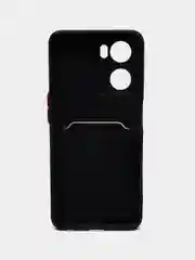 Черный чехол для Oppo A57S, Oppo A77, A77S 4G (Оппо А57С, А77, А77С 4 Джи), силиконовый