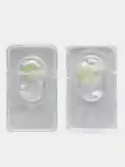 Зеленый цветные оттеночные контактные линзы без диоптрий