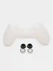 Белый чехол для джойстика PS4+4 стика