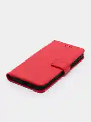 Красный чехол-книжка для Xiaomi Redmi 10A, Redmi 9C, кожаный PU