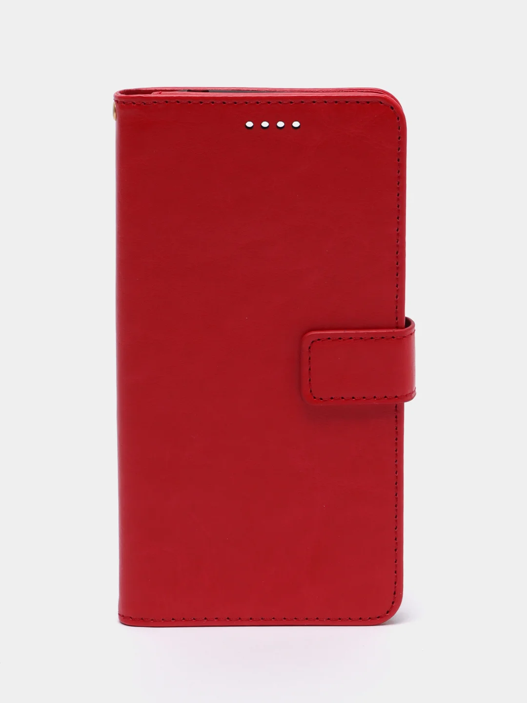 Красный чехол-книжка для Xiaomi Redmi 10A, Redmi 9C, кожаный PU