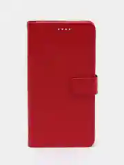 Красный чехол-книжка для Xiaomi Redmi 10A, Redmi 9C, кожаный PU