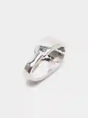 Серебряный бейл-держатель для подвесок и кулонов