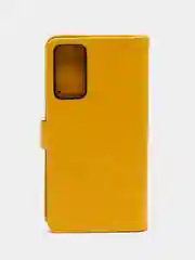 Голубой кожаный PU чехол-книжка Xiaomi Redmi Note 11 Pro 4G