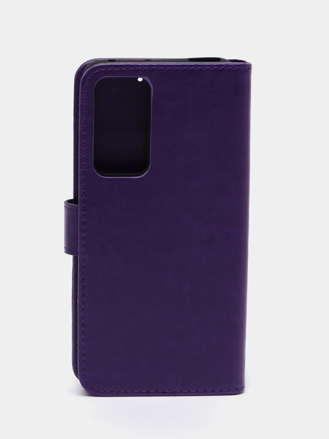 Фиолетовый чехол-книжка для Xiaomi 12 / Xiaomi 12X, кожаный PU