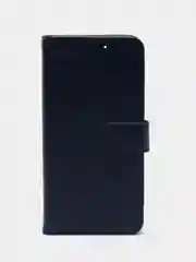 Темно-синий чехол-книжка для Xiaomi 12 / Xiaomi 12X, кожаный PU