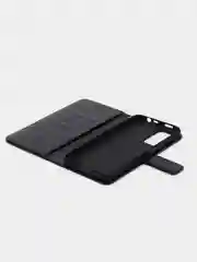Фиолетовый чехол-книжка для Xiaomi Redmi Note 11 Pro+ 5G, кожаный PU