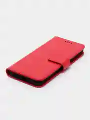 Красный чехол-книжка для Xiaomi 12 / Xiaomi 12X, кожаный PU