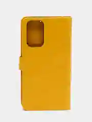 Голубой кожаный PU чехол книжка Xiaomi Redmi Note 10 Pro, Note 10 Pro Max