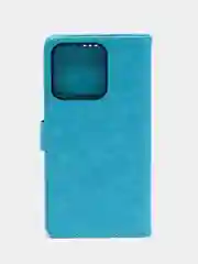 Голубой чехол-книжка для Xiaomi Redmi 10A, Redmi 9C, кожаный PU