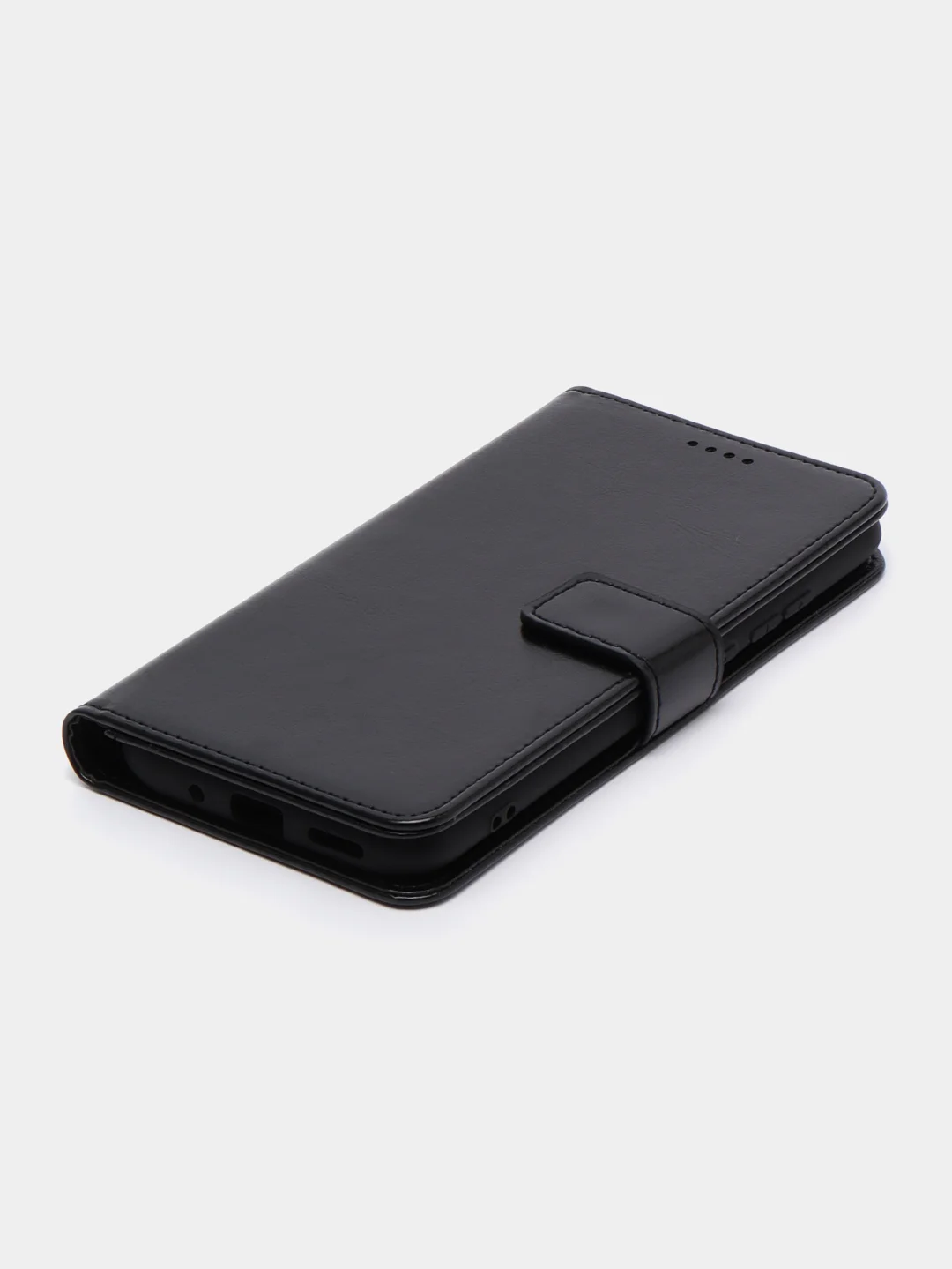 Черный чехол-книжка для Xiaomi Redmi 10A, Redmi 9C, кожаный PU