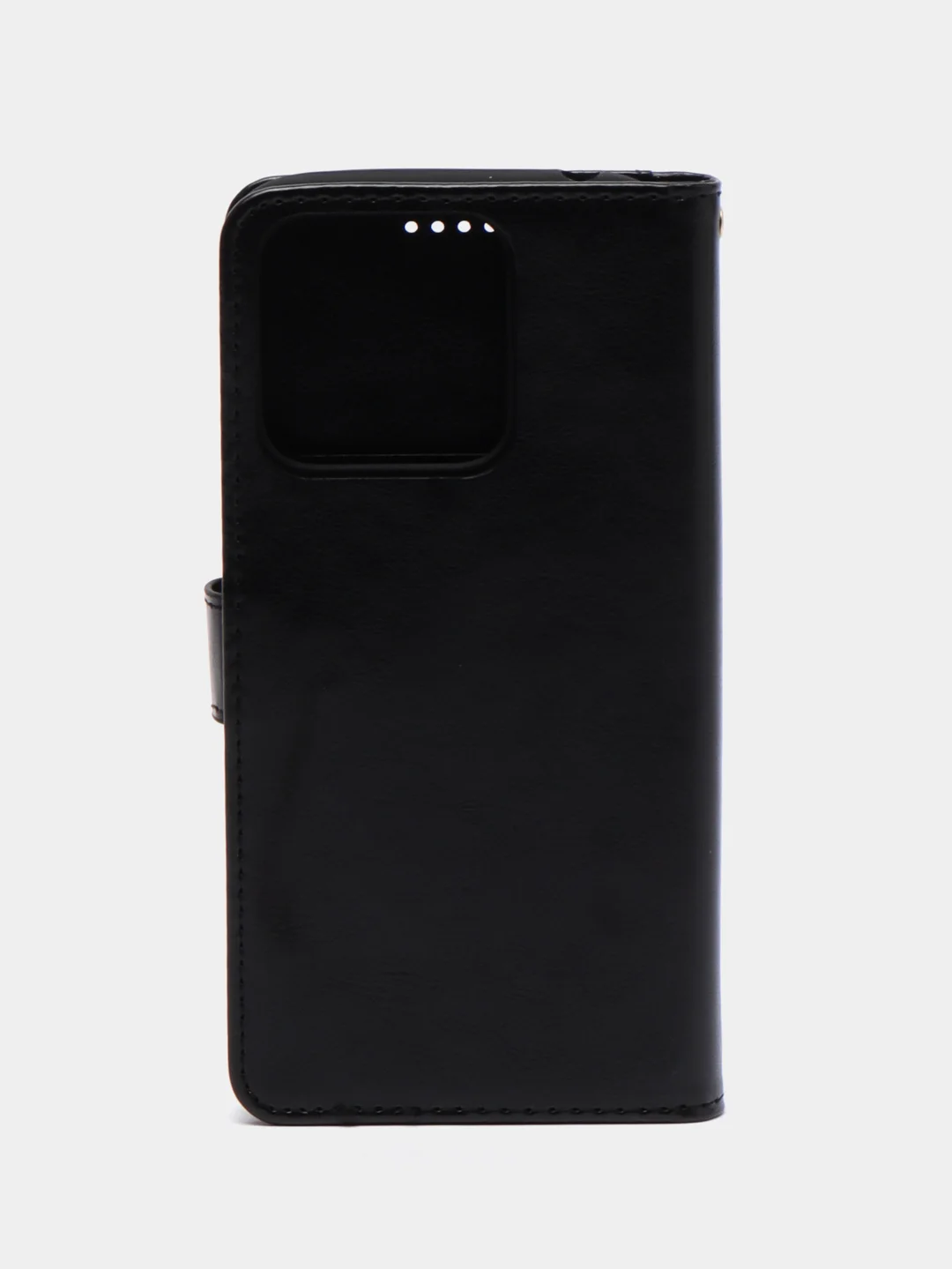 Черный чехол-книжка для Xiaomi Redmi 10A, Redmi 9C, кожаный PU