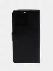 Черный чехол-книжка для Xiaomi Redmi 10A, Redmi 9C, кожаный PU