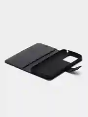 Черный чехол-книжка для Xiaomi Redmi 10A, Redmi 9C, кожаный PU