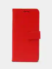 Красный чехол книжка для Realme 10 Pro, Realme 10 Pro+, кожаный PU
