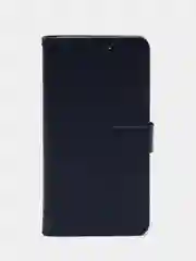 Темно-синий чехол-книжка для Xiaomi Redmi Note 11 Pro+ 5G, кожаный PU