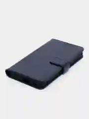 Темно-синий чехол-книжка для Xiaomi Redmi Note 11 Pro+ 5G, кожаный PU