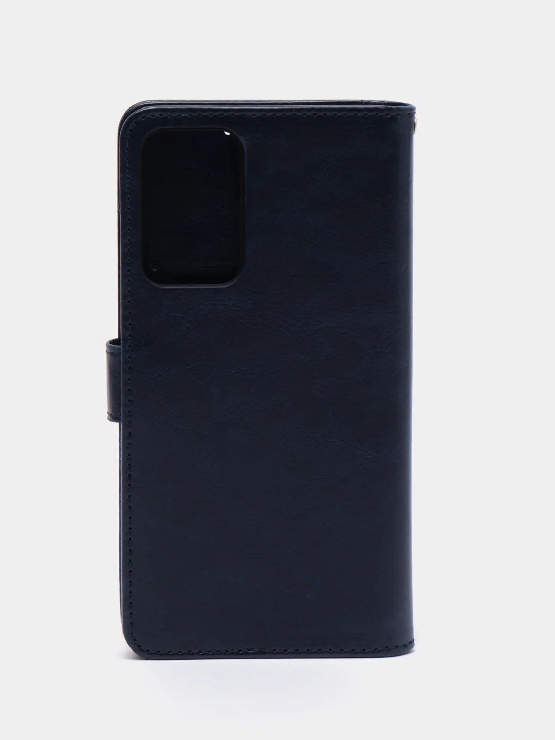 Темно-синий чехол-книжка для Xiaomi Redmi Note 11 Pro+ 5G, кожаный PU