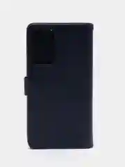 Темно-синий чехол-книжка для Xiaomi Redmi Note 11 Pro+ 5G, кожаный PU