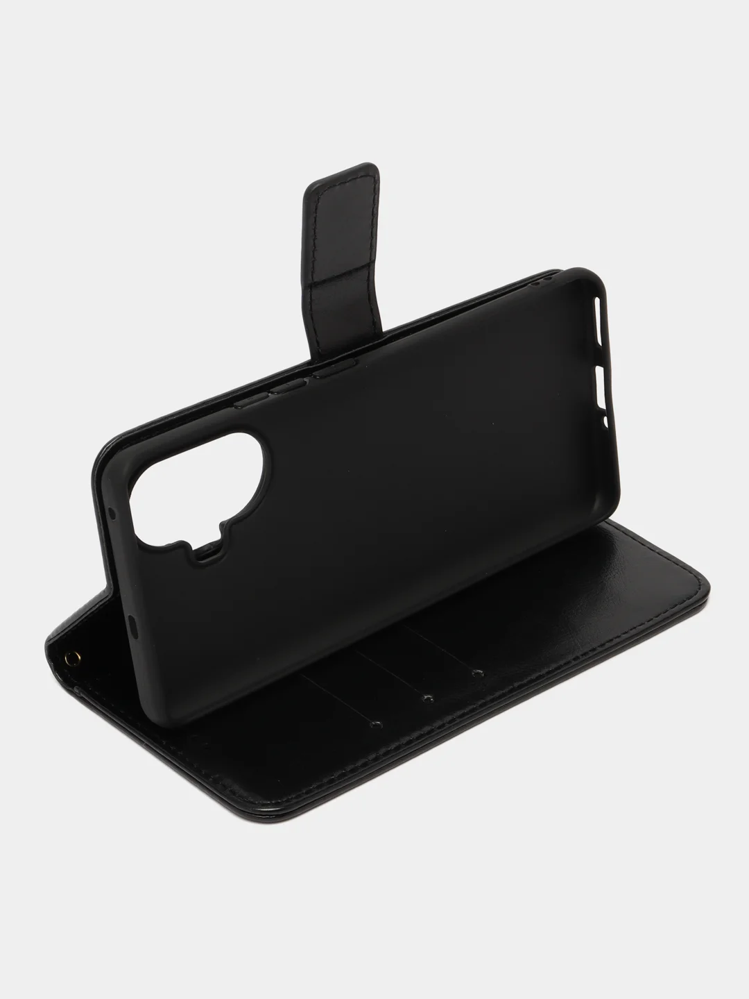 Черный чехол книжка для Realme 10 Pro, Realme 10 Pro+, кожаный PU