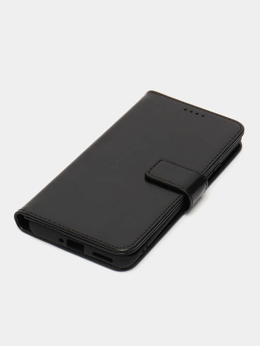 Черный чехол книжка для Realme 10 Pro, Realme 10 Pro+, кожаный PU