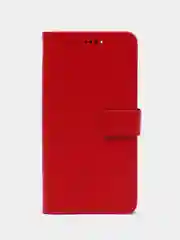 Красный чехол-книжка для Xiaomi Redmi Note 11 Pro+ 5G, кожаный PU