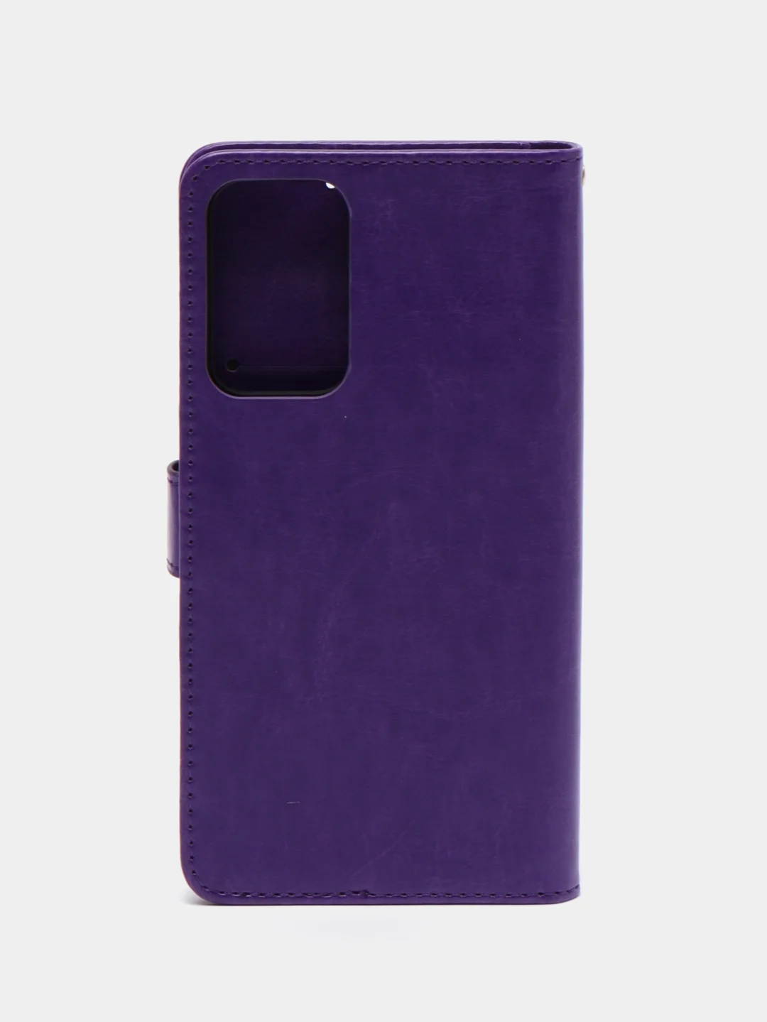 Фиолетовый чехол-книжка для Xiaomi Redmi Note 11 Pro+ 5G, кожаный PU