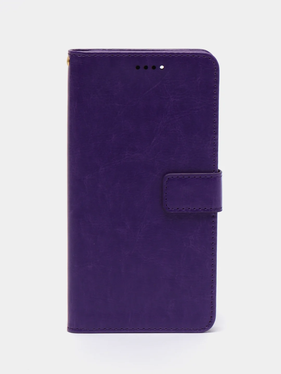 Фиолетовый чехол-книжка для Xiaomi Redmi Note 11 Pro+ 5G, кожаный PU