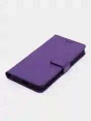 Фиолетовый чехол-книжка для Xiaomi Redmi Note 11 Pro+ 5G, кожаный PU
