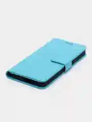 Голубой чехол-книжка для Xiaomi Redmi Note 11 Pro+ 5G, кожаный PU