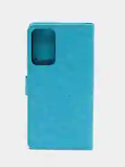 Голубой чехол-книжка для Xiaomi Redmi Note 11 Pro+ 5G, кожаный PU