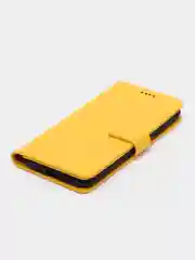 Желтый чехол-книжка для Xiaomi Redmi 10A, Redmi 9C, кожаный PU
