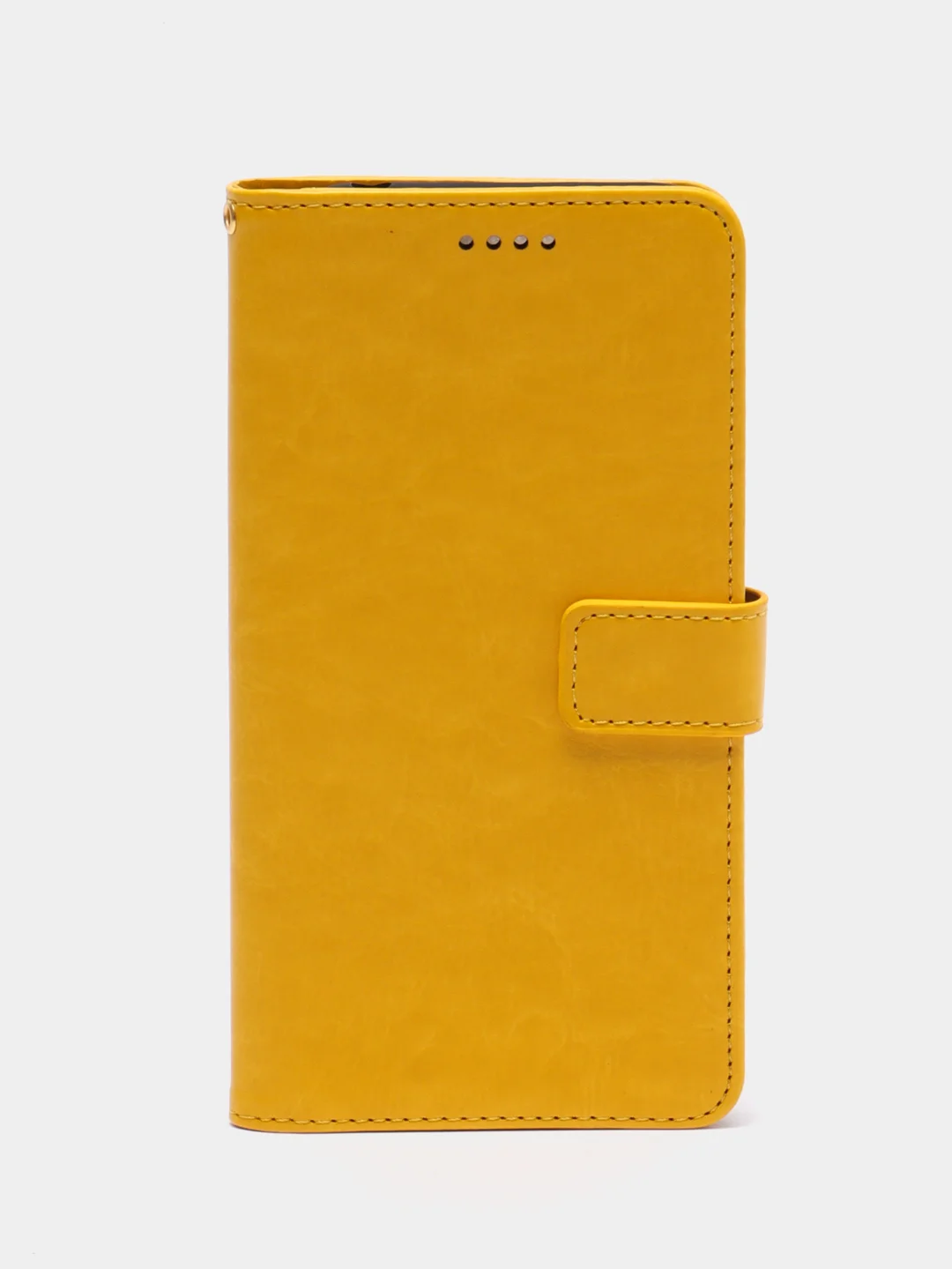 Желтый чехол-книжка для Xiaomi Redmi 10A, Redmi 9C, кожаный PU