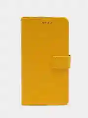 Желтый чехол-книжка для Xiaomi Redmi 10A, Redmi 9C, кожаный PU