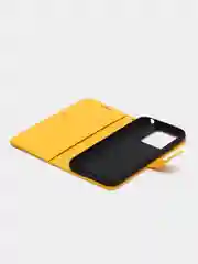 Желтый чехол-книжка для Xiaomi Redmi 10A, Redmi 9C, кожаный PU