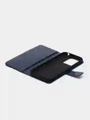 Темно-синий чехол-книжка для Xiaomi Redmi 10A, Redmi 9C, кожаный PU