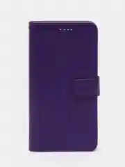 Фиолетовый чехол-книжка для Xiaomi Redmi 10A, Redmi 9C, кожаный PU