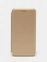 Золотой чехол книжка Samsung Galaxy A8 2018 / Самсунг Галакси А8 2018