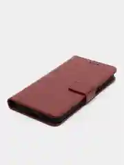 Коричневый чехол-книжка для Xiaomi Redmi 10A, Redmi 9C, кожаный PU