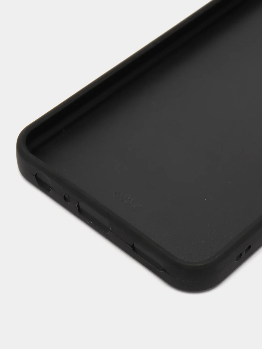 Угольный чехол Samsung Galaxy A23, Самсунг Галакси А23 твердый, пластиковый, глянцевый, под стекло